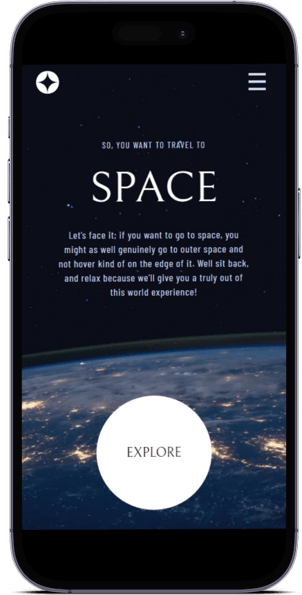 Space Tourism mobile image